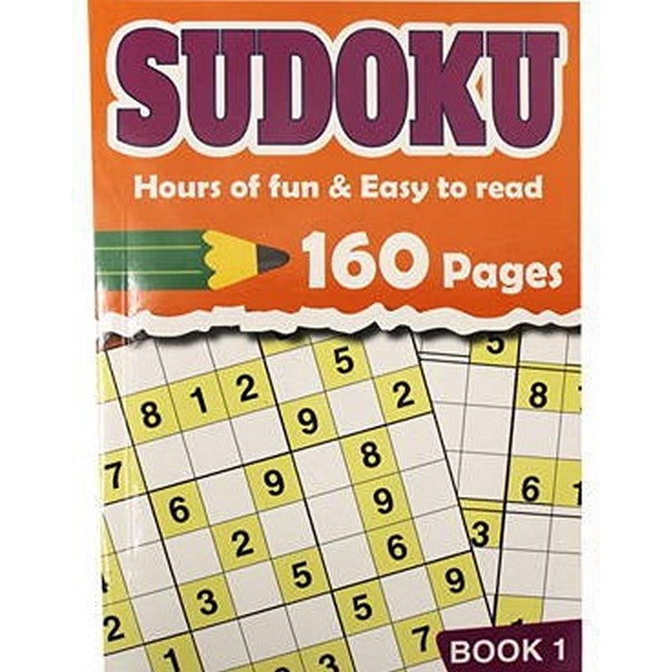 A5 Sudoku Book, 160pgs