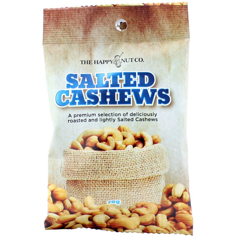 Happy Nut, Salted Cashews, 70g