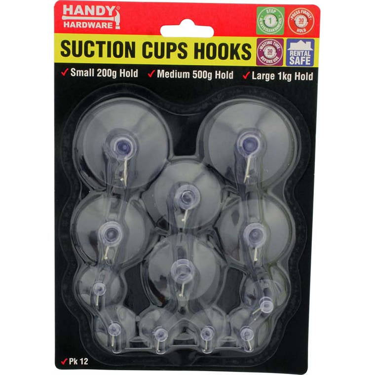 Suction Cups, 12pk