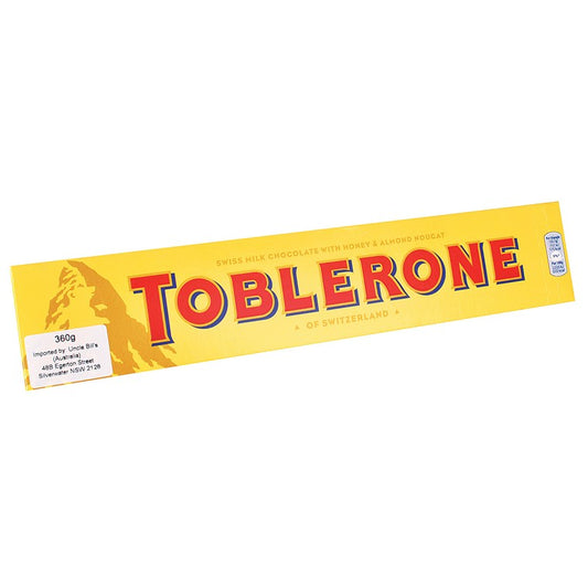 Toblerone Milk Chocolate, 360g