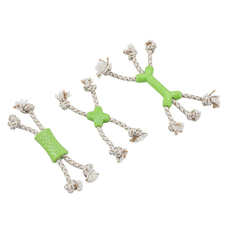 Eco Rope Pet Toy Minis, Asstd Designs