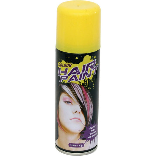 Colour Hair Spray, Yellow, 125ml