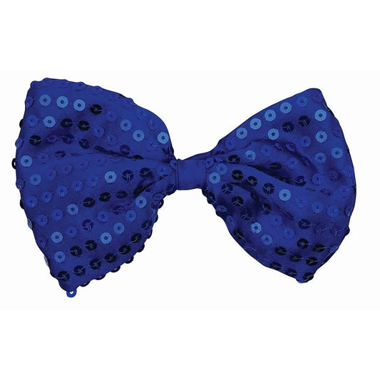 Party Bow Tie Sequin, Blue