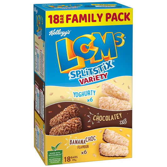 Kellogg's LCMs Variety Family Pack Split Stix, 18pk