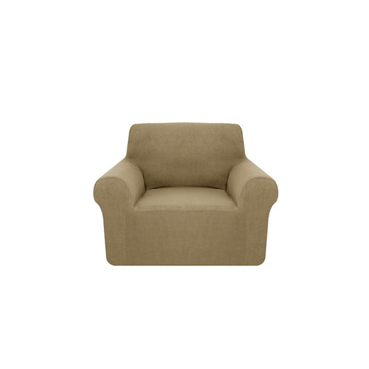 H&G Sofa Cover, Single, Taupe