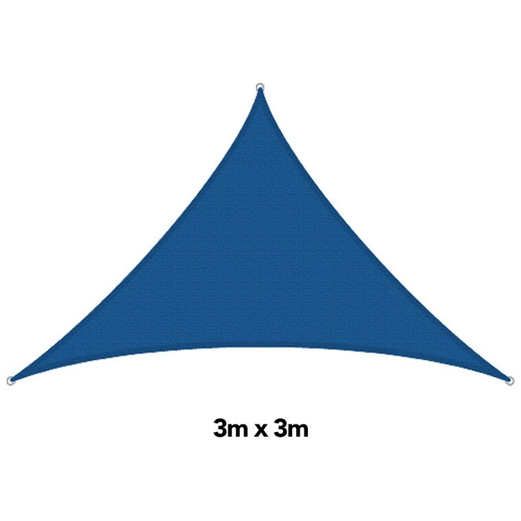 H&G Shade Sail Triangle Ocean, 3x3m