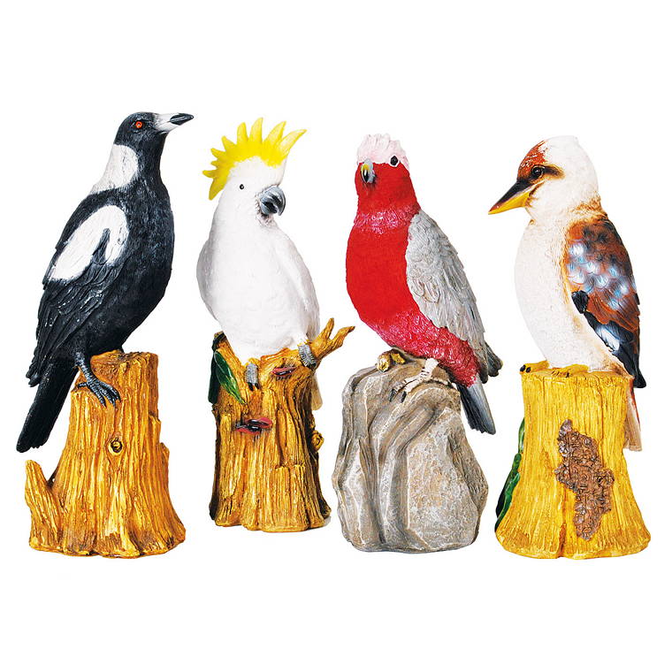 Australiana Birds, 4 Asstd Designs