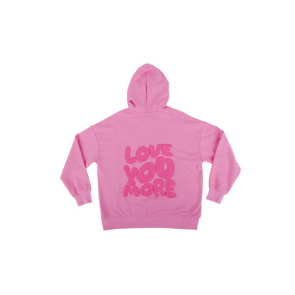 Oversized Hoodie, Pink, Size S