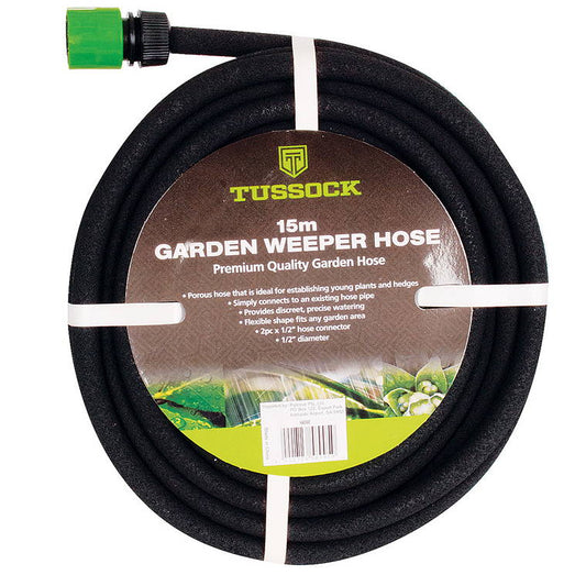 Garden Weeper Hose, 15m