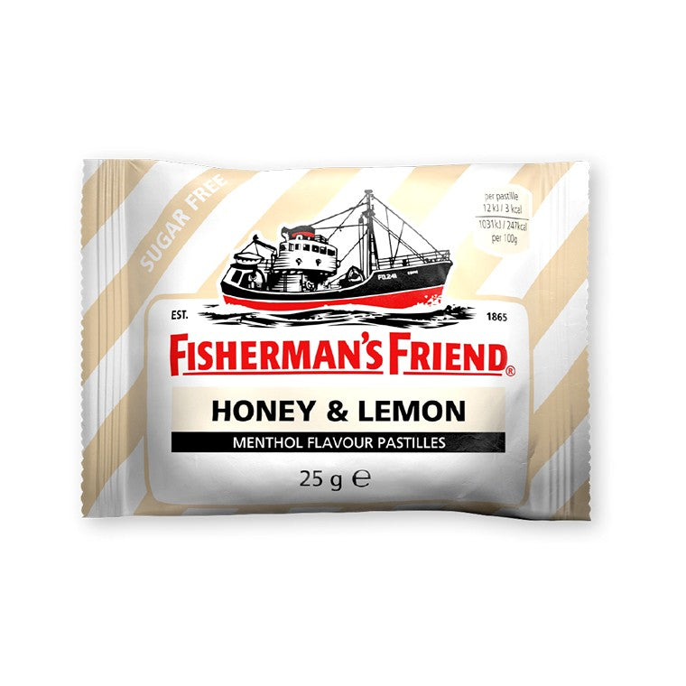 Fishermans Friends Honey & Lemon, 25g