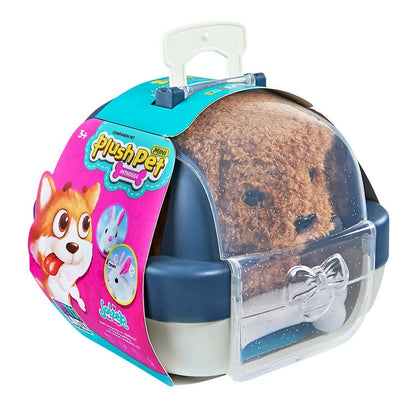 Plush Pet in Carrier w/ Sound