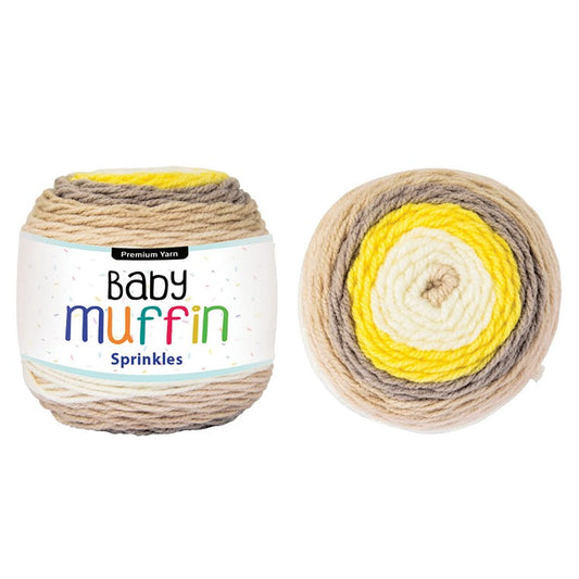 Baby Muffin Yarn, Sprinkles