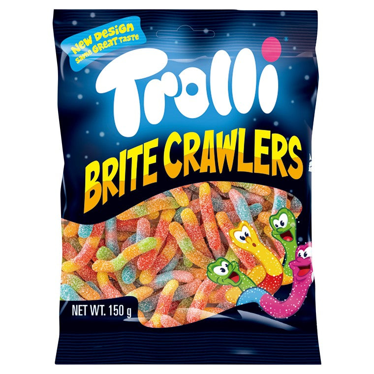 Trolli Brite Crawlers, 150g