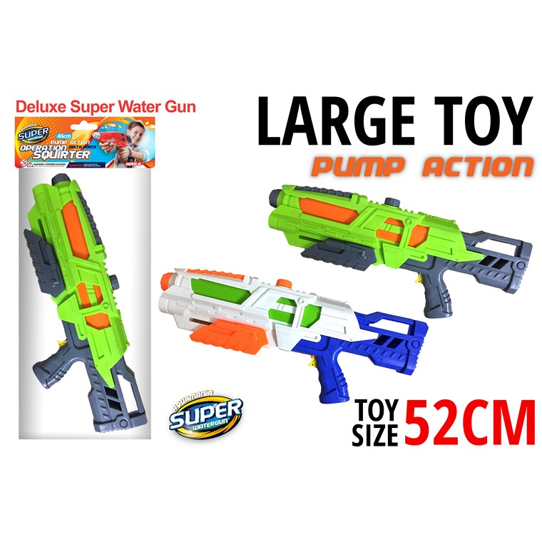 Deluxe Water Gun, Pump Action, 52cm