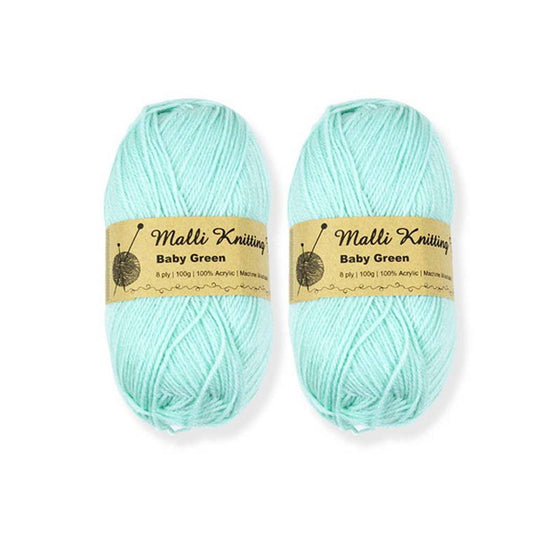 Acrylic Baby Yarn, Mint