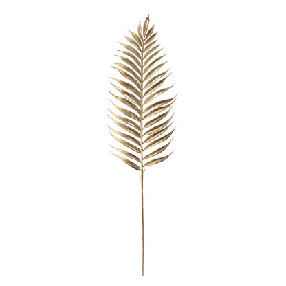 Matte Metallic Palm Leaf, 80cm, Asstd