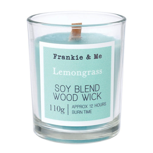 F&M Woodwick Candle Lemongrass, 110gm