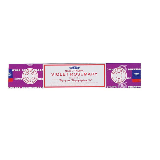 Satya Violet Rosemary Incense, 15gm