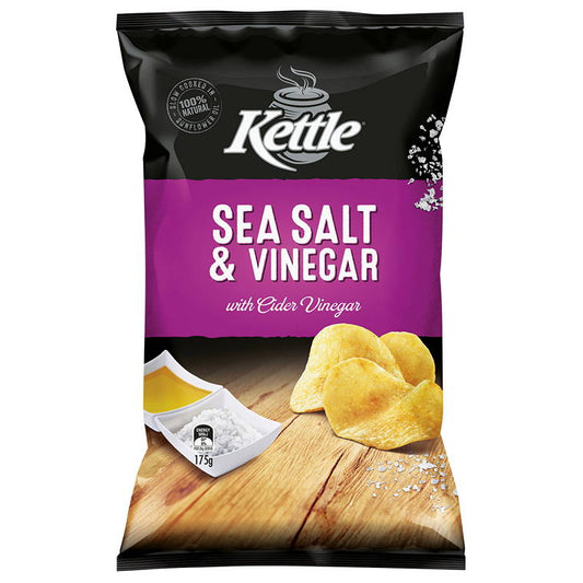 Kettle Sea Salt & Vinegar, 175gm