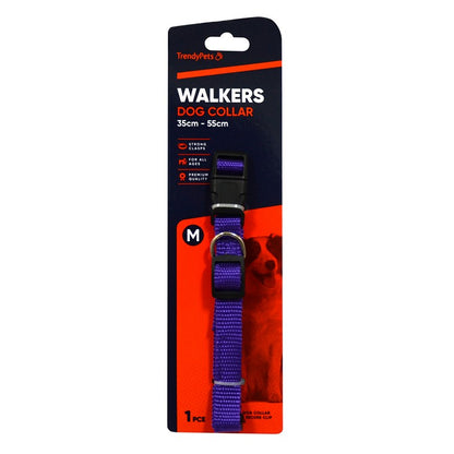 Walkers Dog Collar, Asstd, Medium