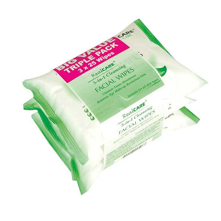 Facial Wipes Cleansing/Age, 2 Asstd