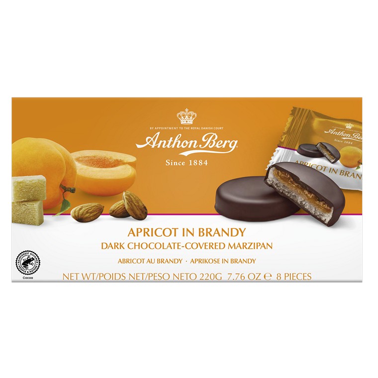 Anthon Berg Apricot in Brandy, 8pc