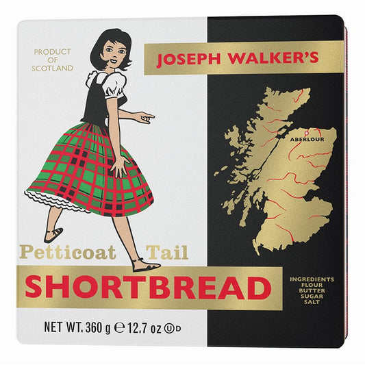 Walkers Petticoat Shortbread Tin