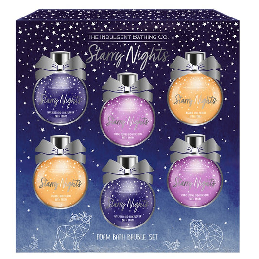 Starry Night Foam Bauble Set