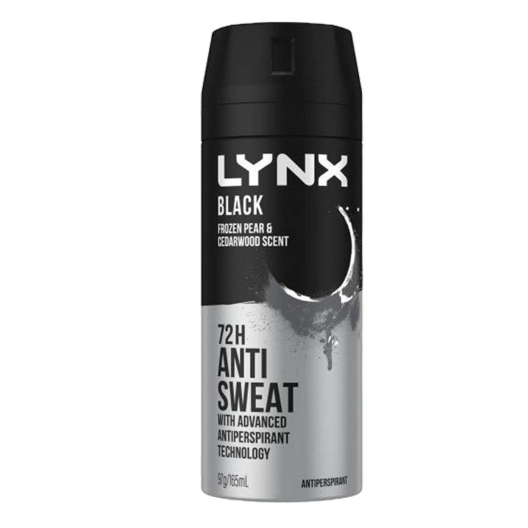 Lynx Antiperspirant, Black, 97g