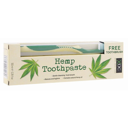 Hemp Toothpaste with Toothbrush