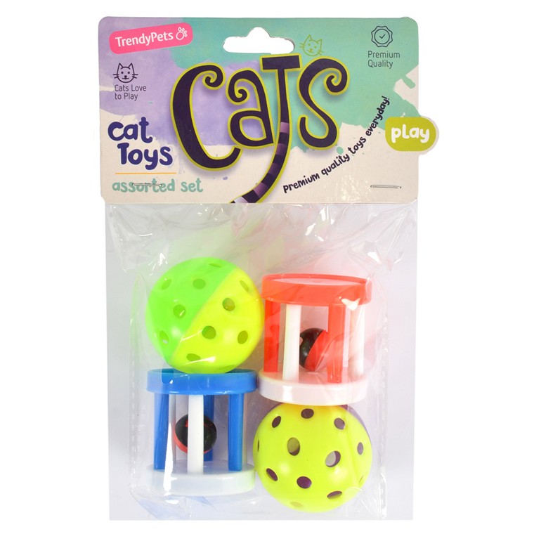 Cat Toy Set, Asstd