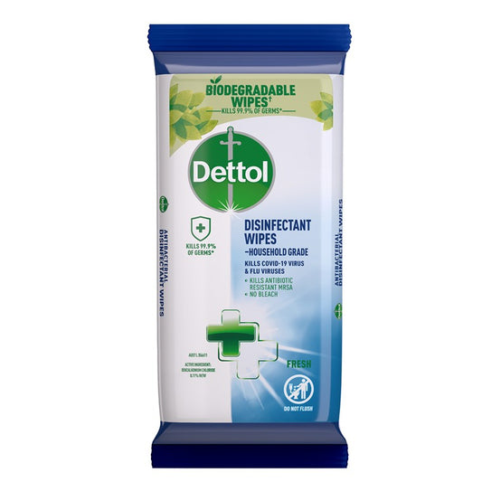 Dettol Fresh Disinfectant Wipes, 45pk