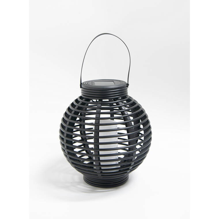 Solar PP Rattan Lantern