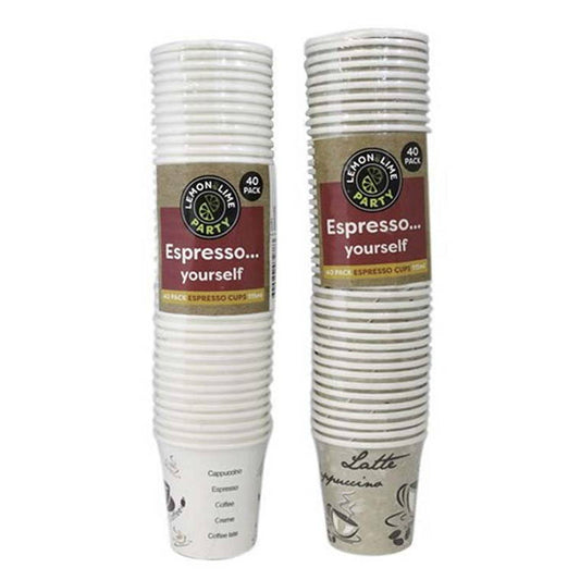 L&L Espresso Cups, 115ml, 40pk