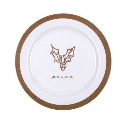 Christmas Plate, Round, Medium, Asstd