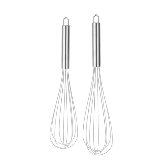 Chefs Own Egg Whisks, 2pk