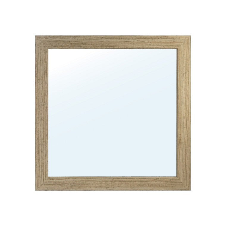 Grace Mirror, Natural, 35 x 35cm