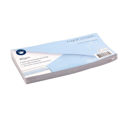 Envelopes, 110 x 220mm, 50pk