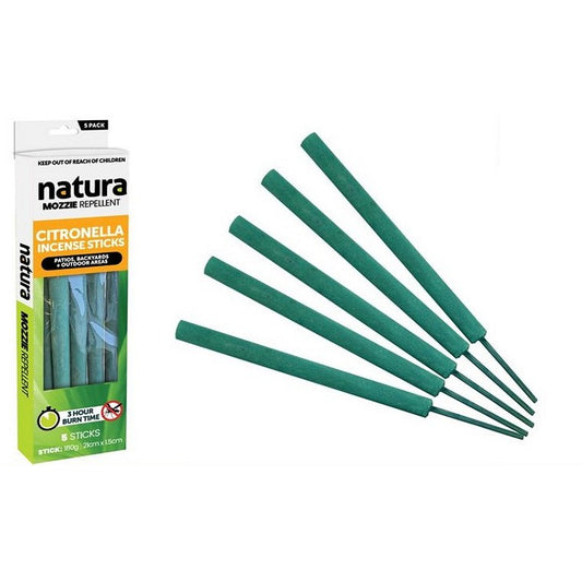 Citronella Incense Sticks, 5pc