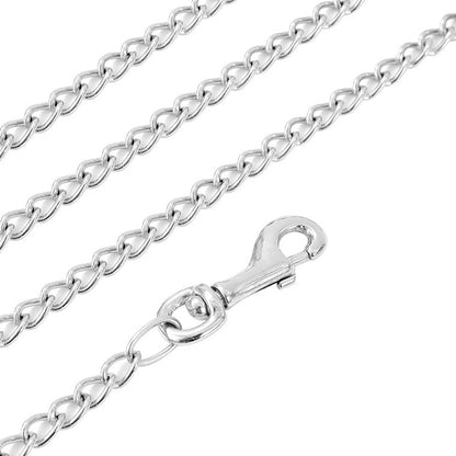 Chain Lead With Padded Handle, 1.2m, 3 Asstd Colours