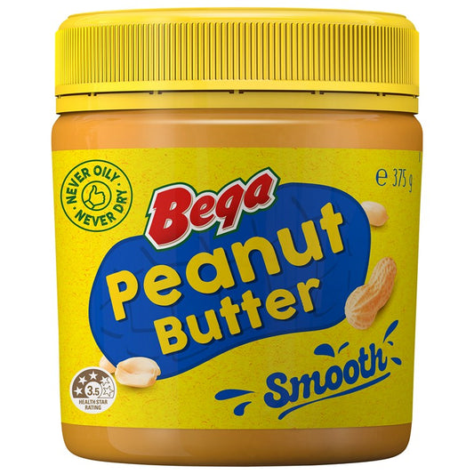 Bega Peanut Butter Smooth, 375g